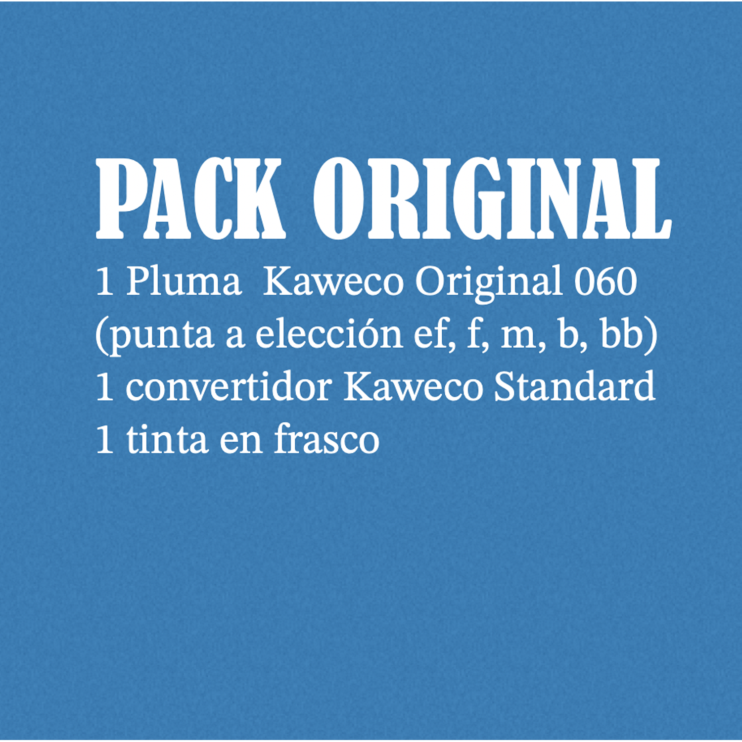 Pack Kaweco Original  2