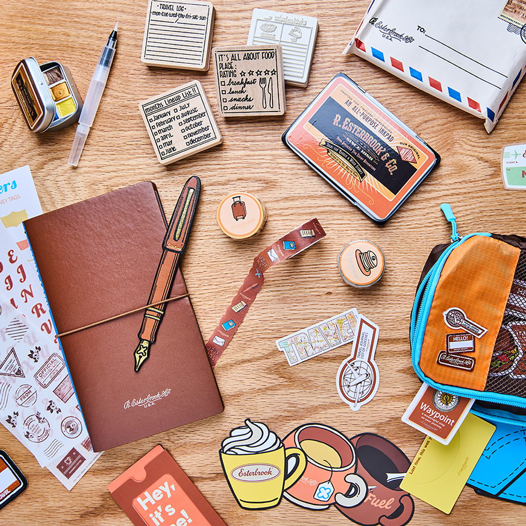 Travel Journal Esterbrook –  Set Creativo Edición Vintage 4