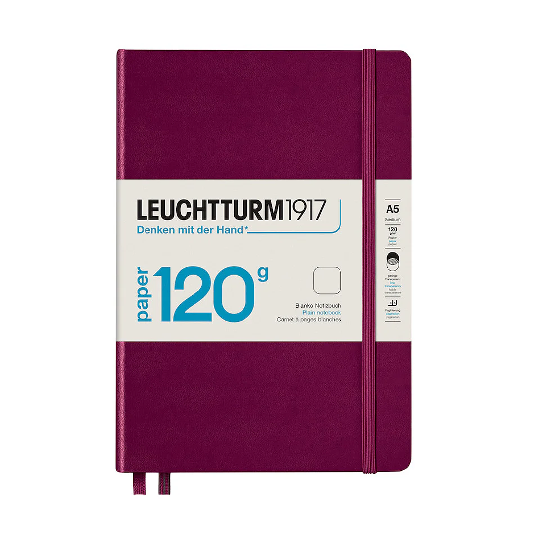 Libreta Leuchtturm 120 gr. Port Red 1