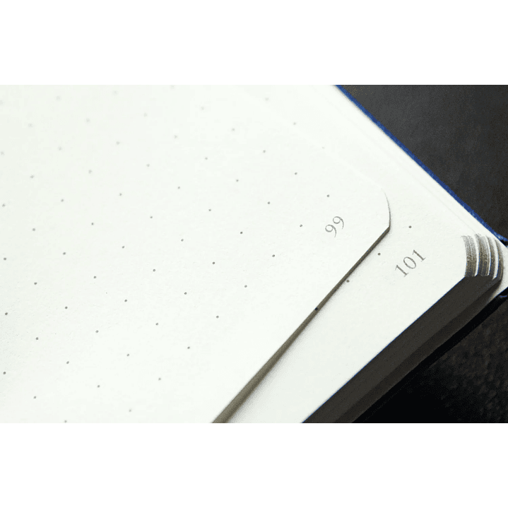 Leuchtturm - Libreta Mediana Tapa Dura Puntos - Spring Leaf 5