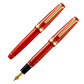 Sailor Pro Gear Slim Rojo – Terminación Dorado - Miniatura 1