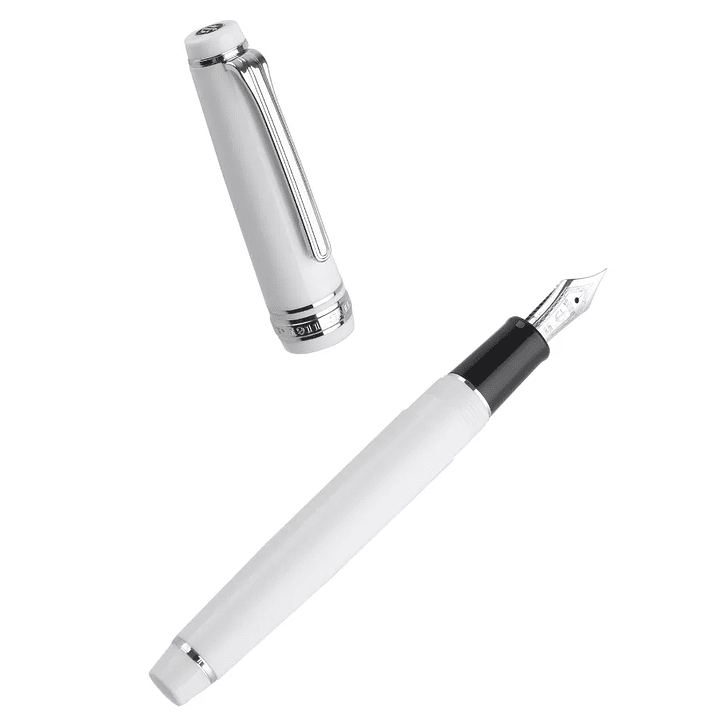 Sailor - PG Slim Sapporo Silver Trim - White 5