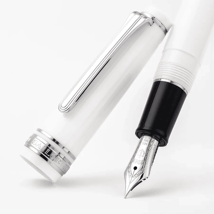 Sailor - PG Slim Sapporo Silver Trim - White 7