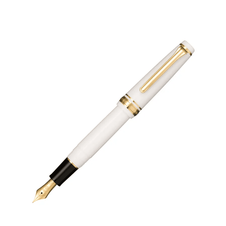 Sailor - PG Slim Sapporo Gold Trim - White 1