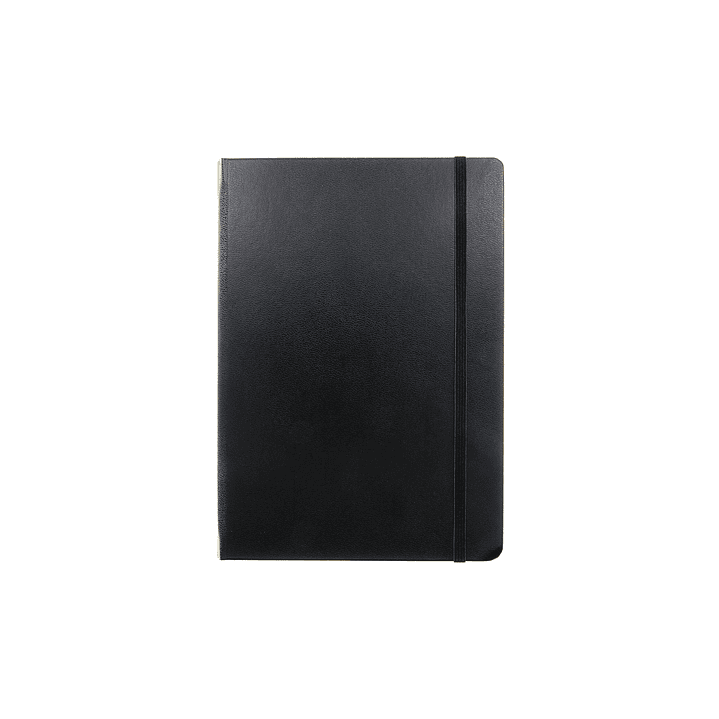Leuchtturm - Libreta Mediana Tapa Dura Líneas - Negra 1