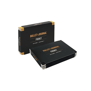 Pack de 3 Libretas Leuchtturm1917 Bullet Journal Pocket – Amarillo & Negro