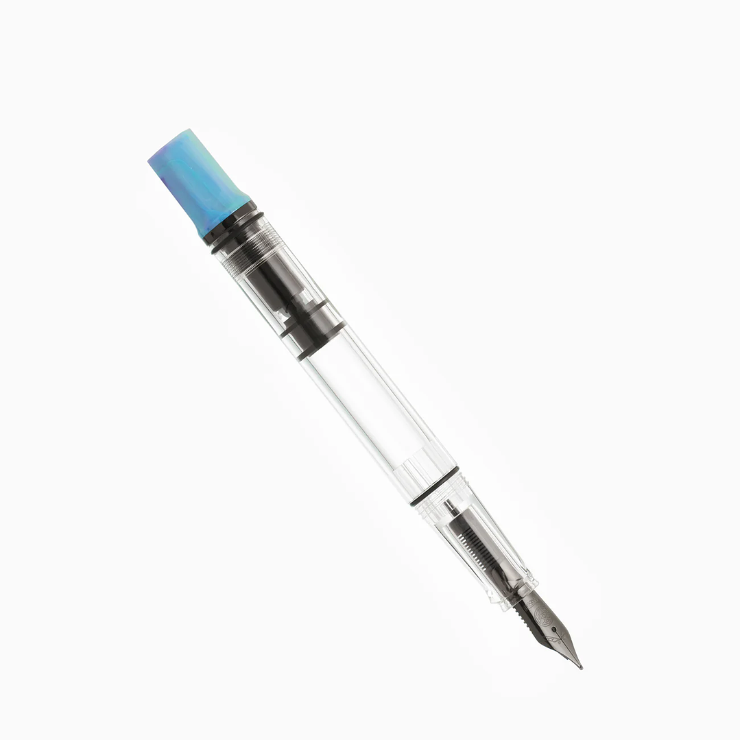 TWSBI ECO Cosmos Blue with Onyx – Pluma Fuente 2