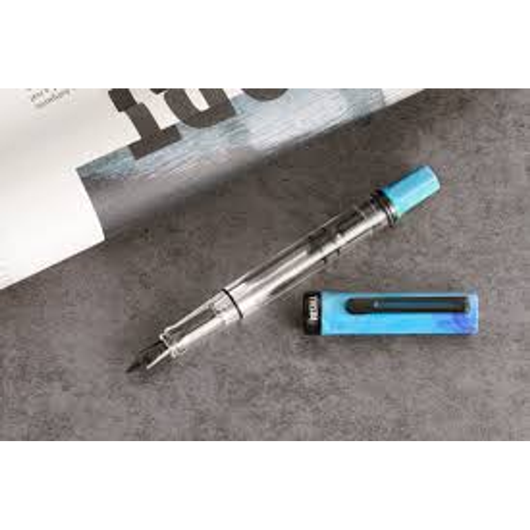 TWSBI ECO Cosmos Blue with Onyx – Pluma Fuente 3