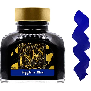 Diamine - 80 ml Regular - Sapphire Bue