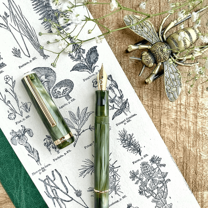 Esterbrook JR Pocket Pen Palm Green Fountain Pen 3