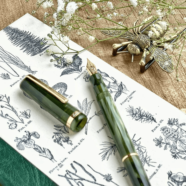 Esterbrook JR Pocket Pen Palm Green Fountain Pen 4