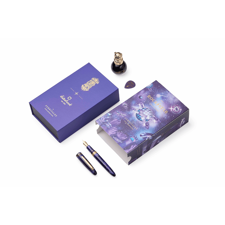 Esterbrook x Ferris Wheel Press “Rock Star” Estie Fountain Pen Set 8