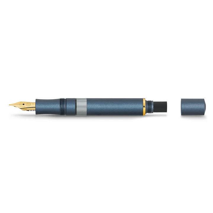 Kaweco Piston Sport AL Navy / Gold 2