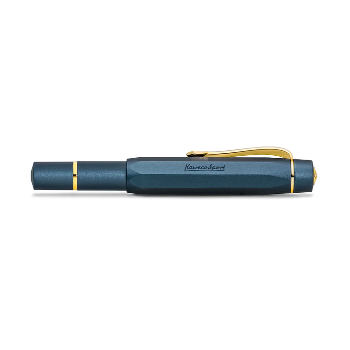 Kaweco Piston Sport AL Navy / Gold 4