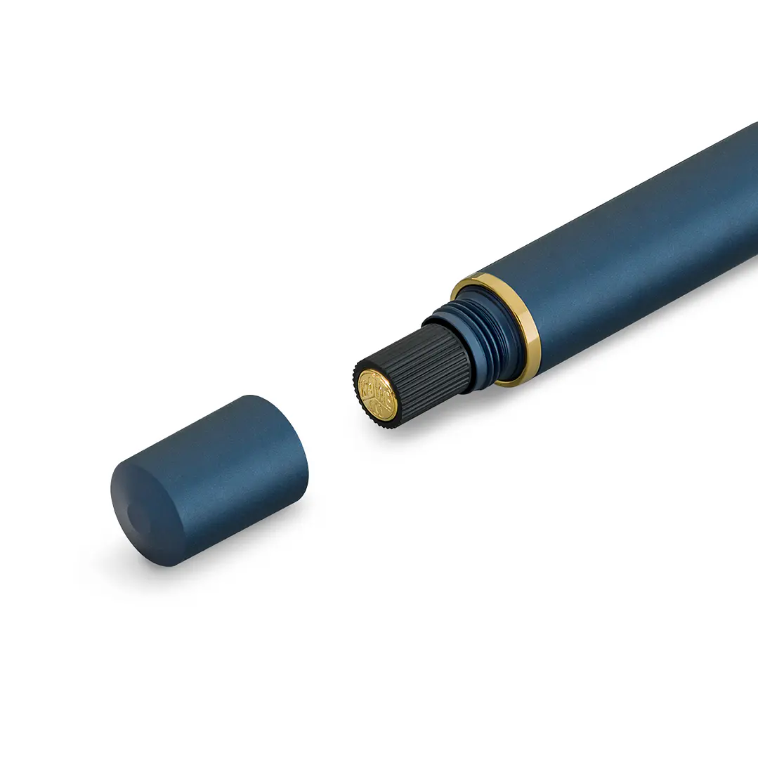 Kaweco Piston Sport AL Navy / Gold 5