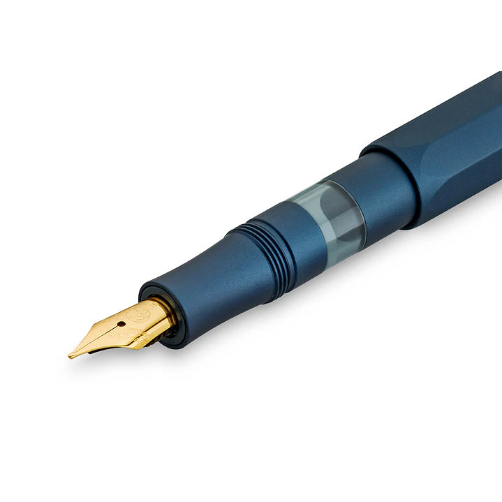 Kaweco Piston Sport AL Navy / Gold 6