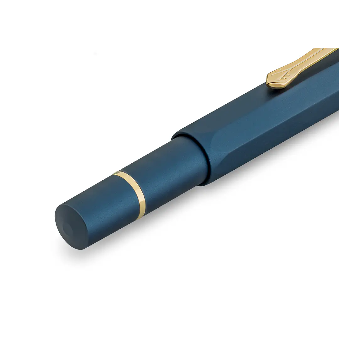 Kaweco Piston Sport AL Navy / Gold 10