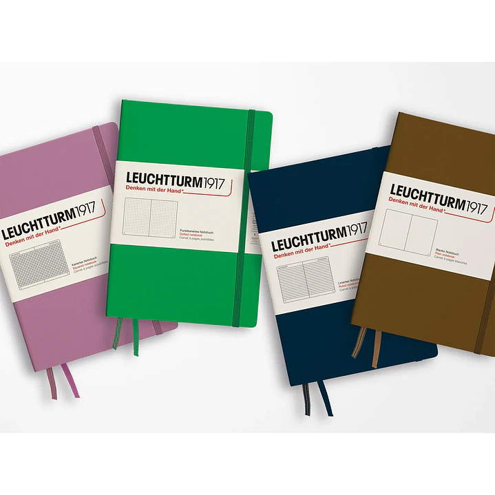 Leuchtturm - Libreta Mediana Tapa Dura - Spice Brown  2