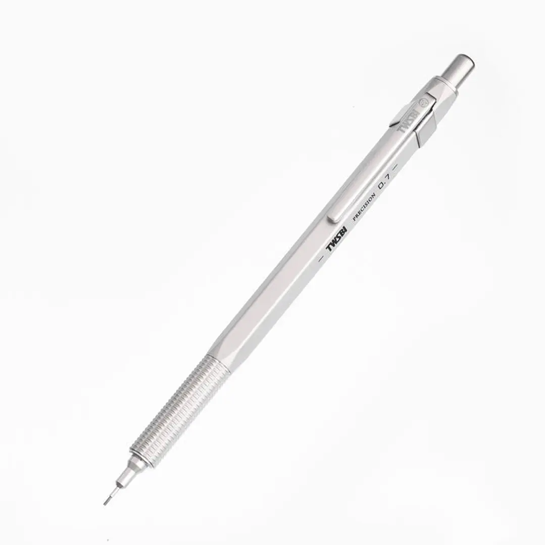 TWSBI - Precision Portaminas 0.5 - Matt Silver  1
