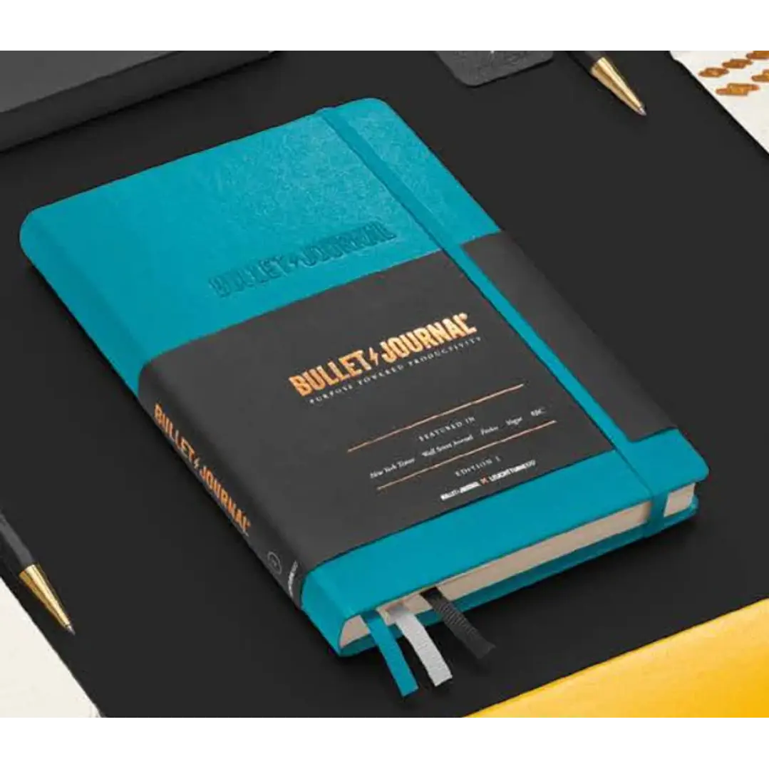 Libreta Bullet Journal Edición2 - Turquesa  2