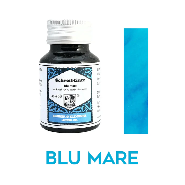 R&K - 50 ml Schreibtinte - Blu mare 1