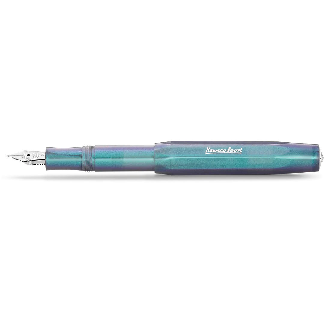 Kaweco LUNAR Sport Shadow Blue – Pluma Fuente 1