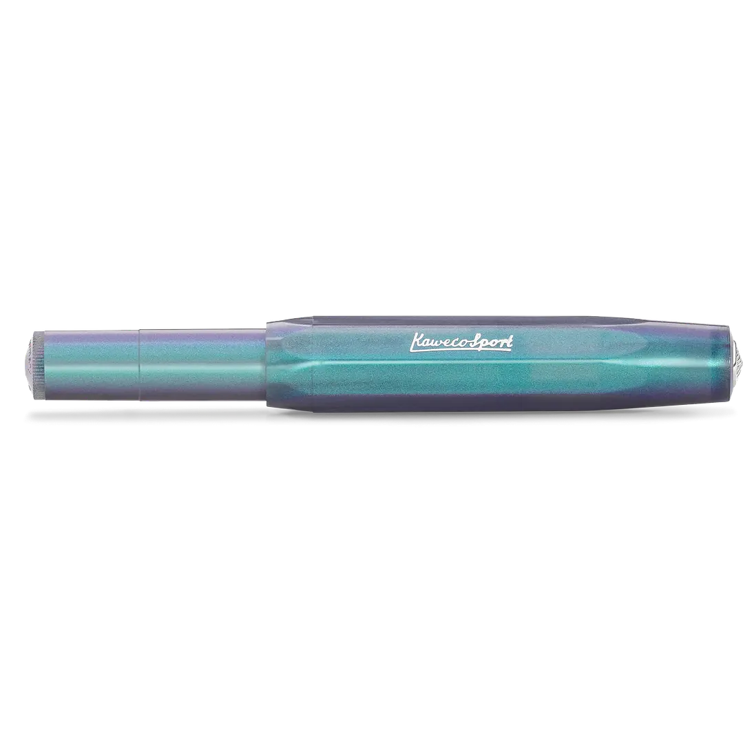 Kaweco LUNAR Sport Shadow Blue – Pluma Fuente 2