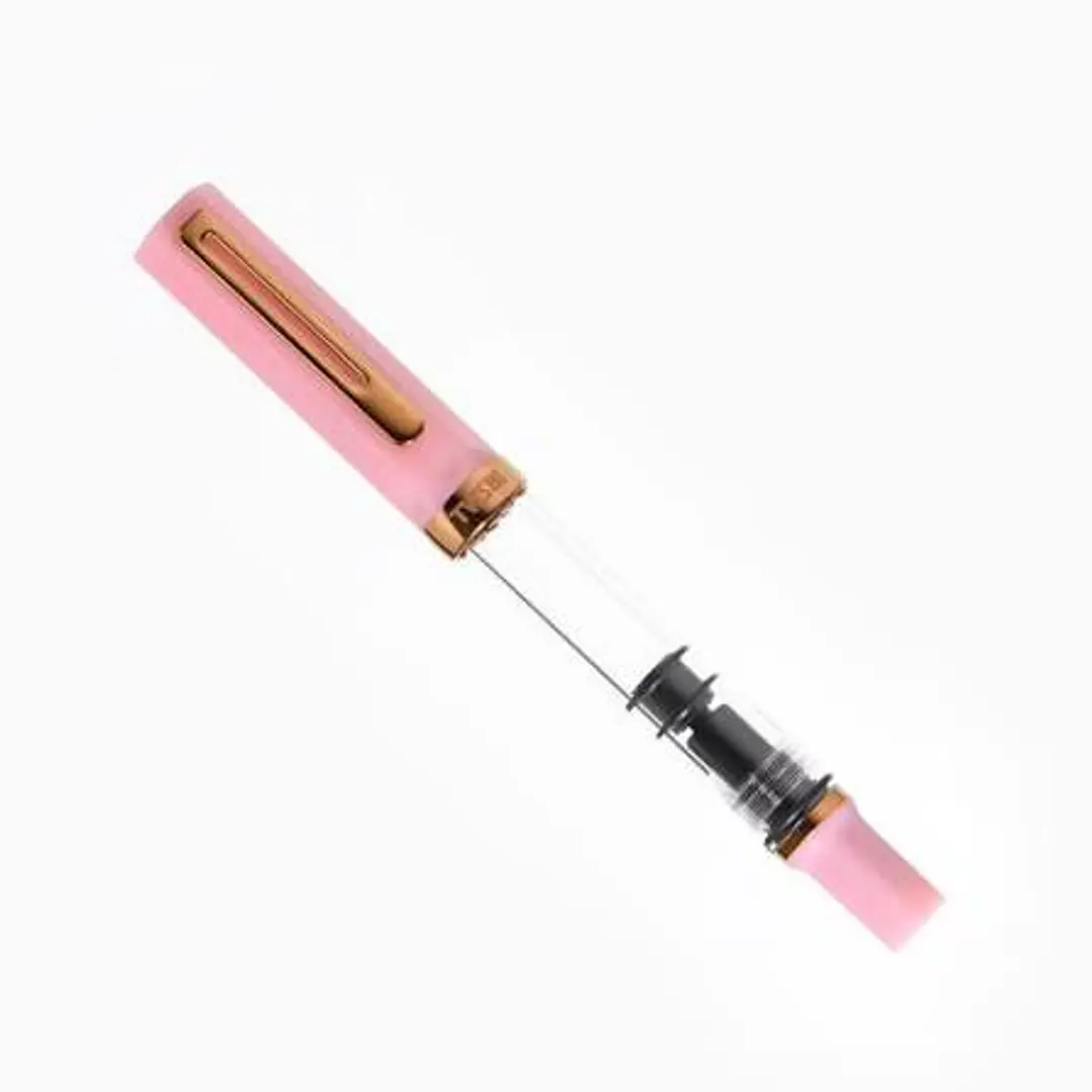 TWSBI ECO Pink Lemonade with Bronze – Pluma Fuente 5
