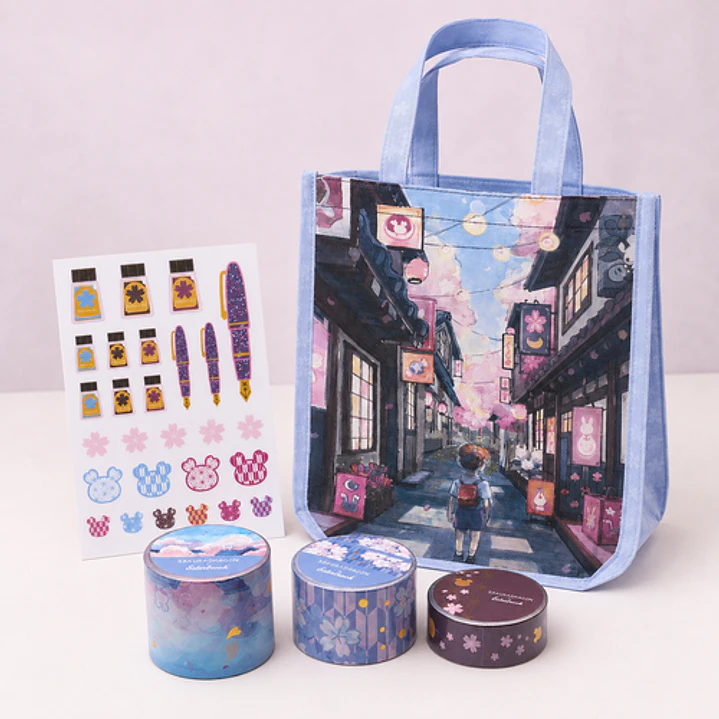 Set de Papelería Esterbrook Sakura Street 3