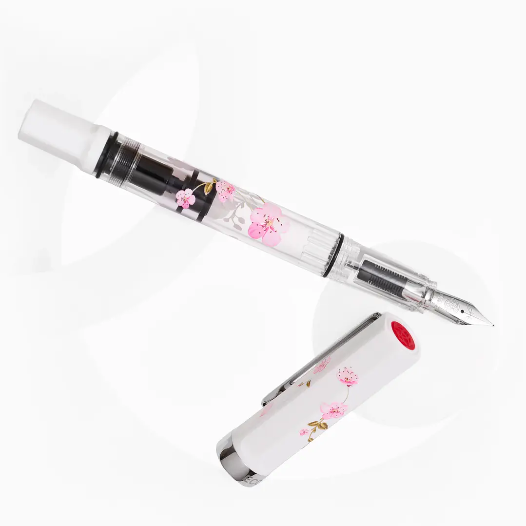TWSBI ECO Cherry Blossom Pluma Fuente – Edición Limitada 1