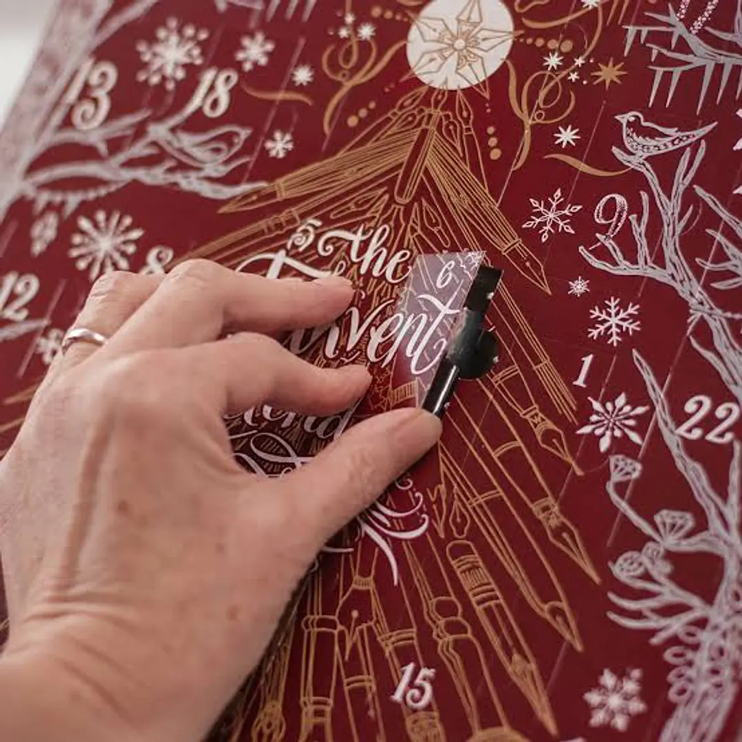 Diamine Inkvent Calendar 2026 Burgundy Edition – Calendario de Adviento de Tintas 2
