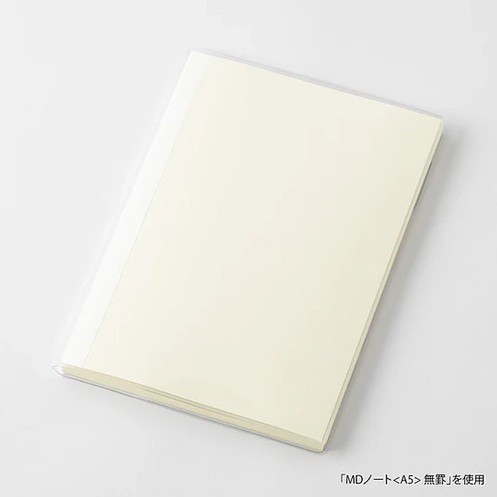 MD Clear Cover – Cubierta transparente para cuaderno Midori MD 5