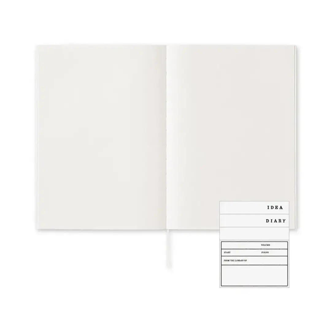 Midori MD Notebook Cotton A5 – Cuaderno liso con papel de algodón 6