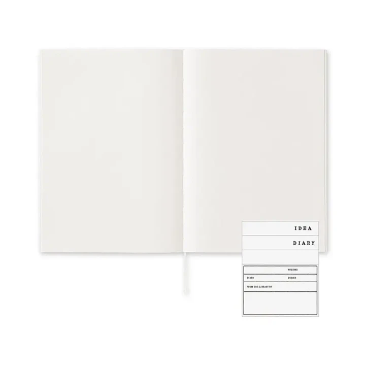 Midori MD Notebook Cotton A5 – Cuaderno liso con papel de algodón 6