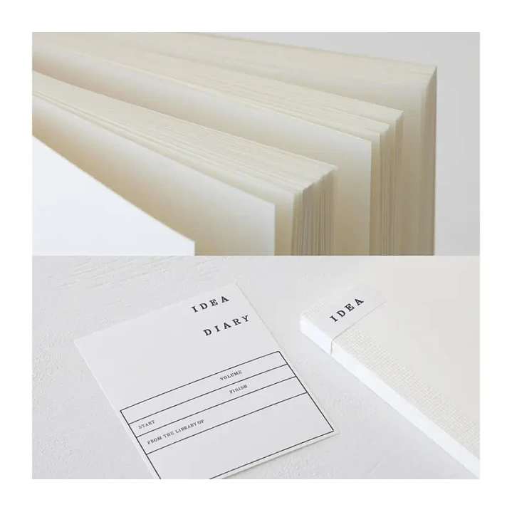 Midori MD Notebook Cotton A5 – Cuaderno liso con papel de algodón 7
