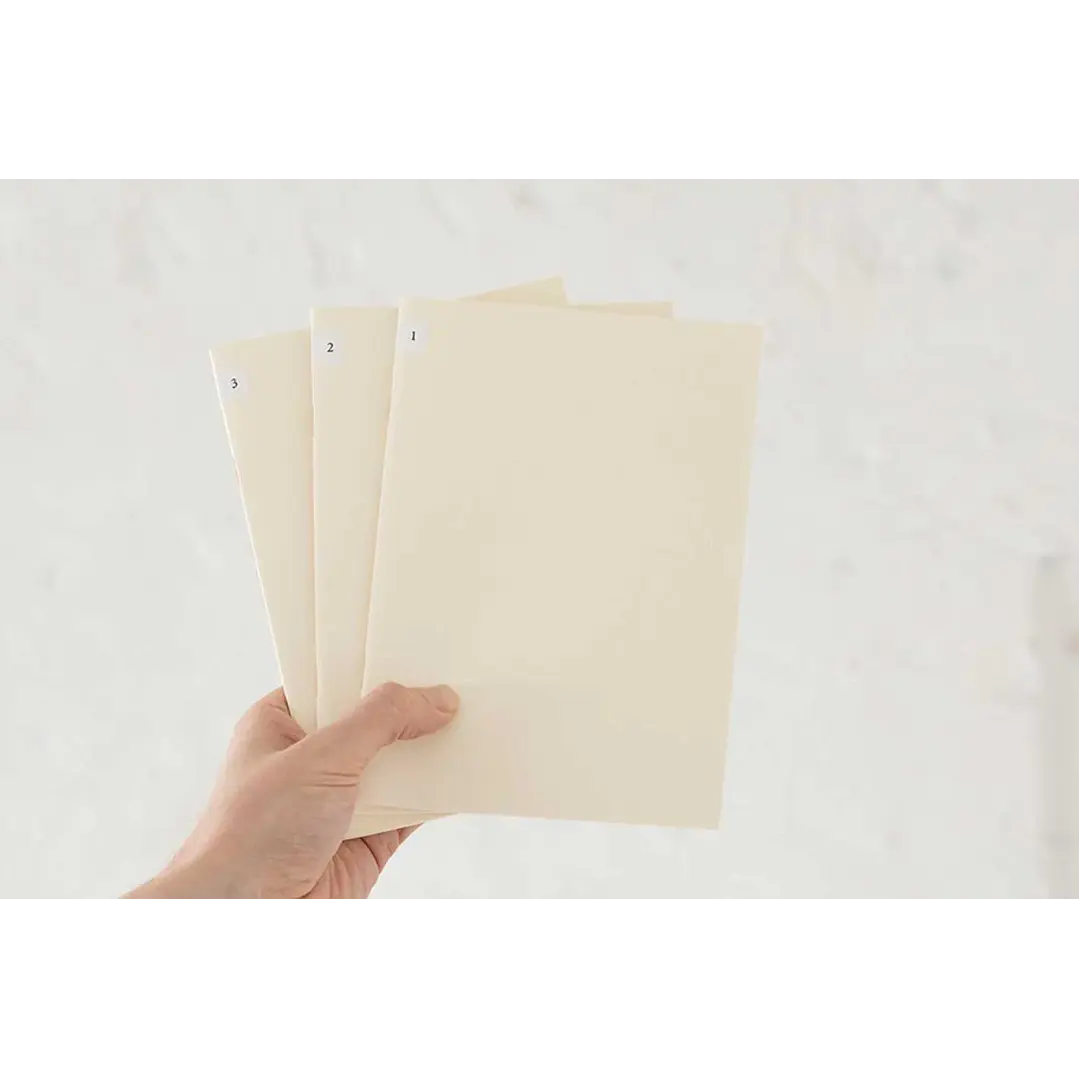 Midori MD Notebook Light A5 Liso – Pack de 3 cuadernos 1