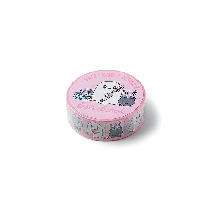 Washi tape Esterbrook x Sweet Kawaii Design Little Boo Thing — Rosa 1