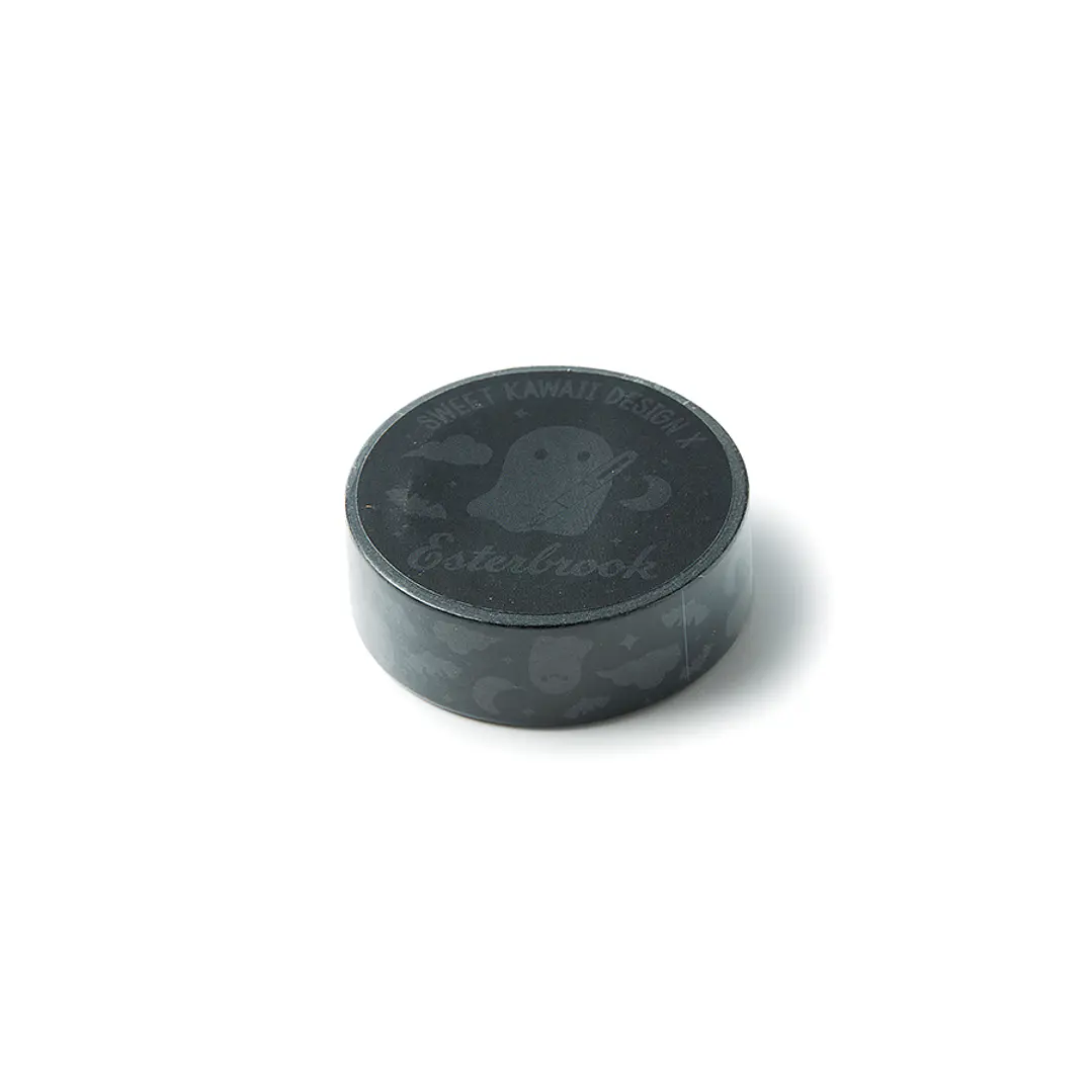 Washi tape Esterbrook x Sweet Kawaii Design Sweetly Haunted — Negro 1