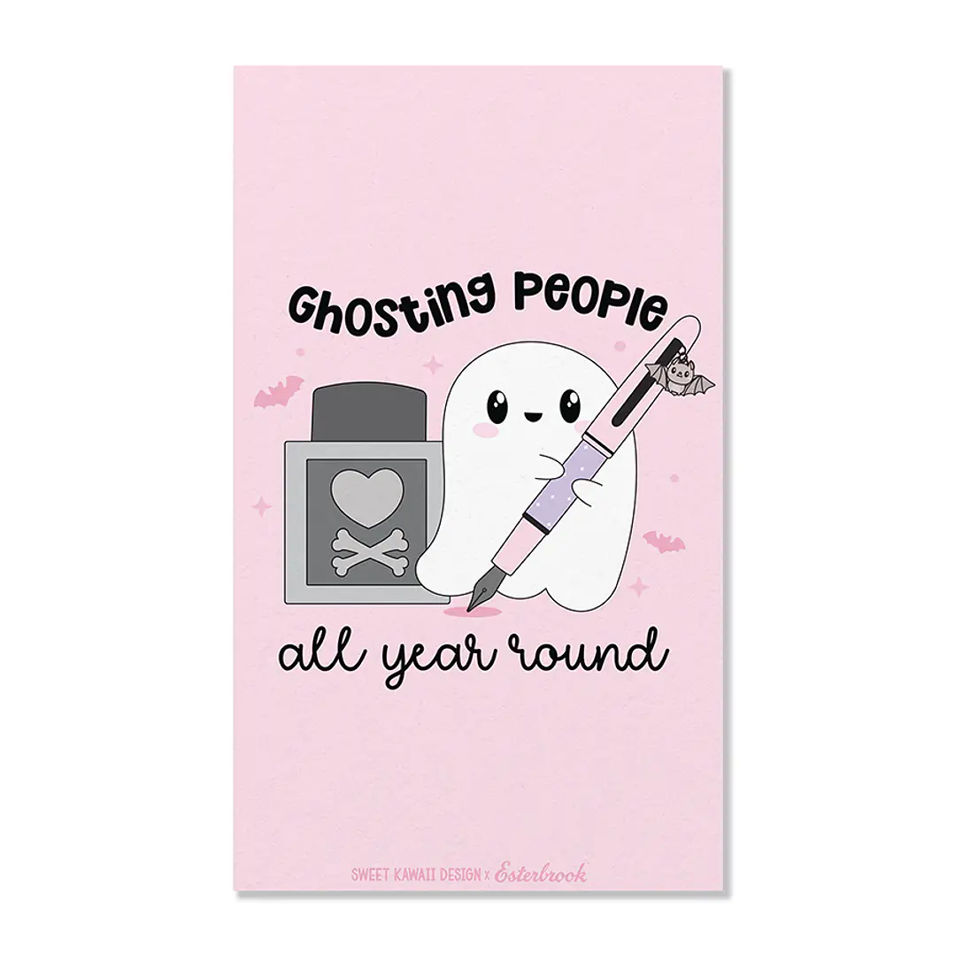 Papel secante Esterbrook x Sweet Kawaii Design Pastel Halloween — Set de 5 hojas 2