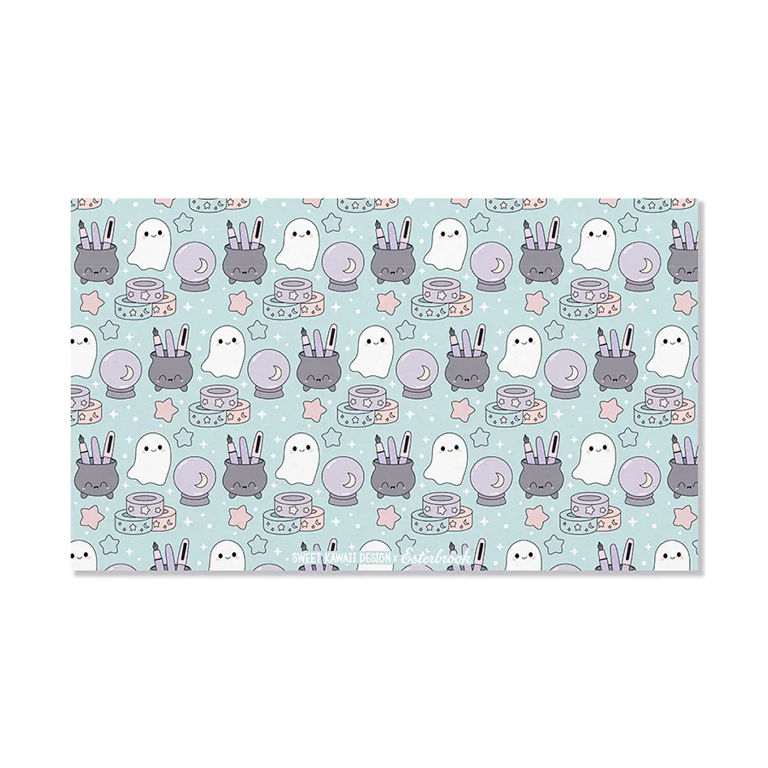 Papel secante Esterbrook x Sweet Kawaii Design Pastel Halloween — Set de 5 hojas 5