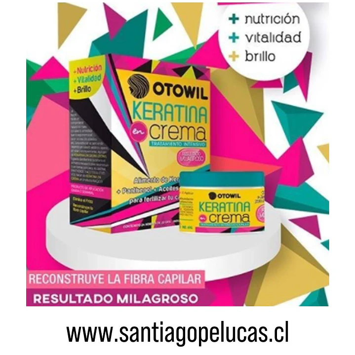 ACONDICIONADOR KERATINA CREMA OTOWIL  2