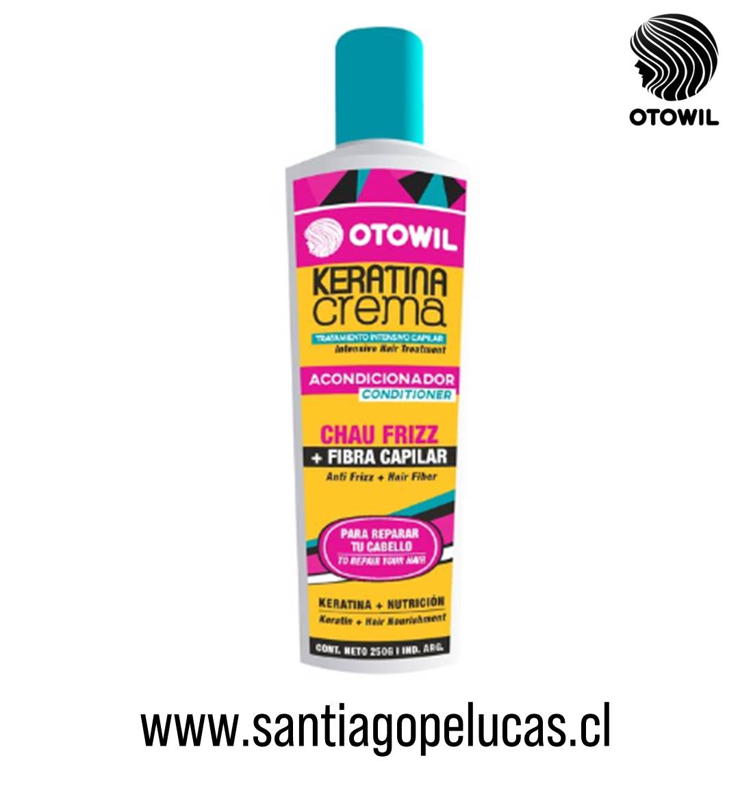 Keratina En Crema Acondicionador Frasco 250ml