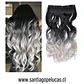 SB 0193 CORTINA ONDULADA BALAYAGE GRIS - Miniatura 1