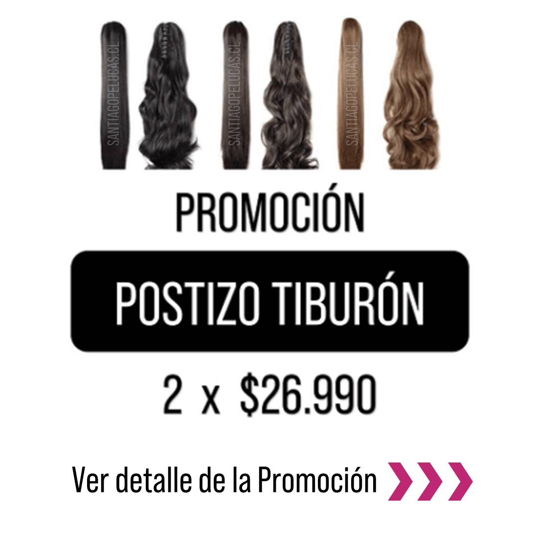 PROMOCIÓN POSTIZO TIBURÓN 2 x