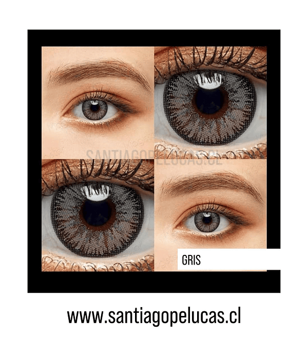 LENTES DE CONTACTO GRIS