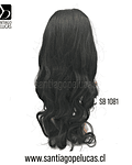 SB 1081 LACE FRONT LARGA ONDAS NEGRO