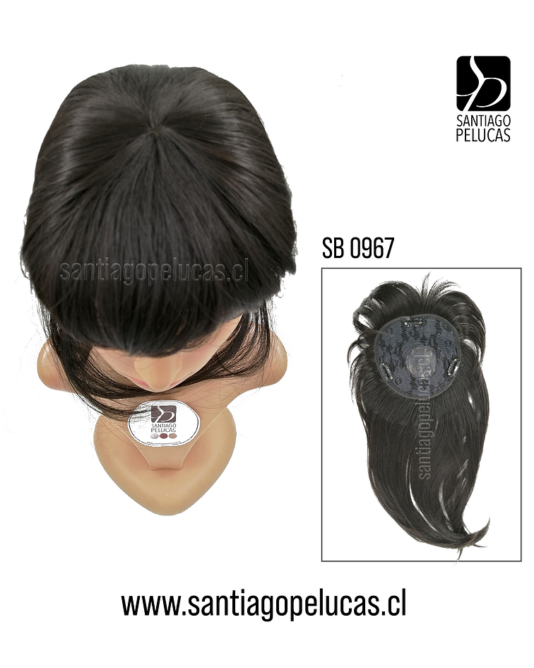 SB 0967 POSTIZO AUMENTADOR NEGRO