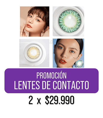 PROMOCIÓN LENTES DE CONTACTO