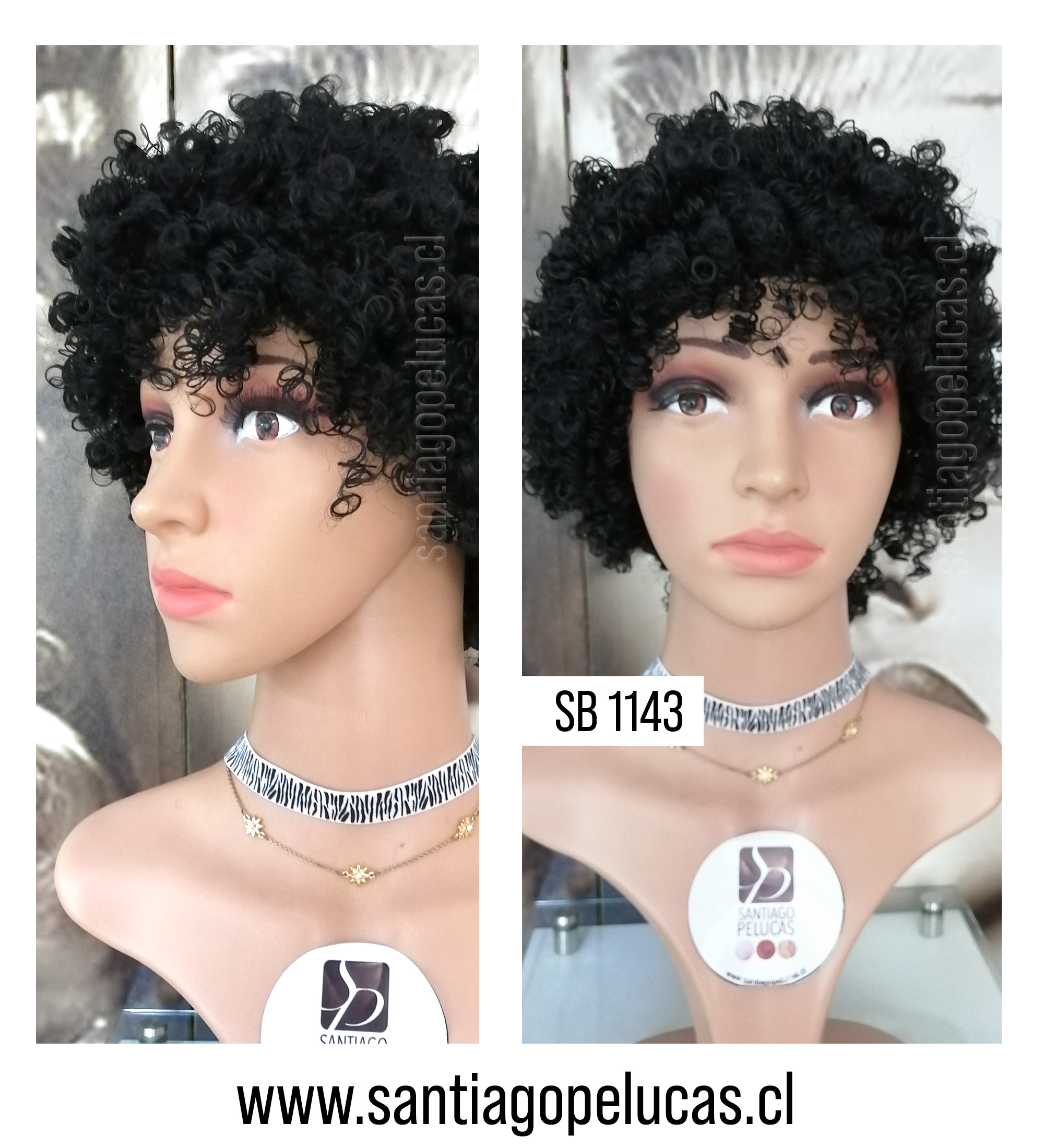 SB 1143 AFRO BASICA NEGRO