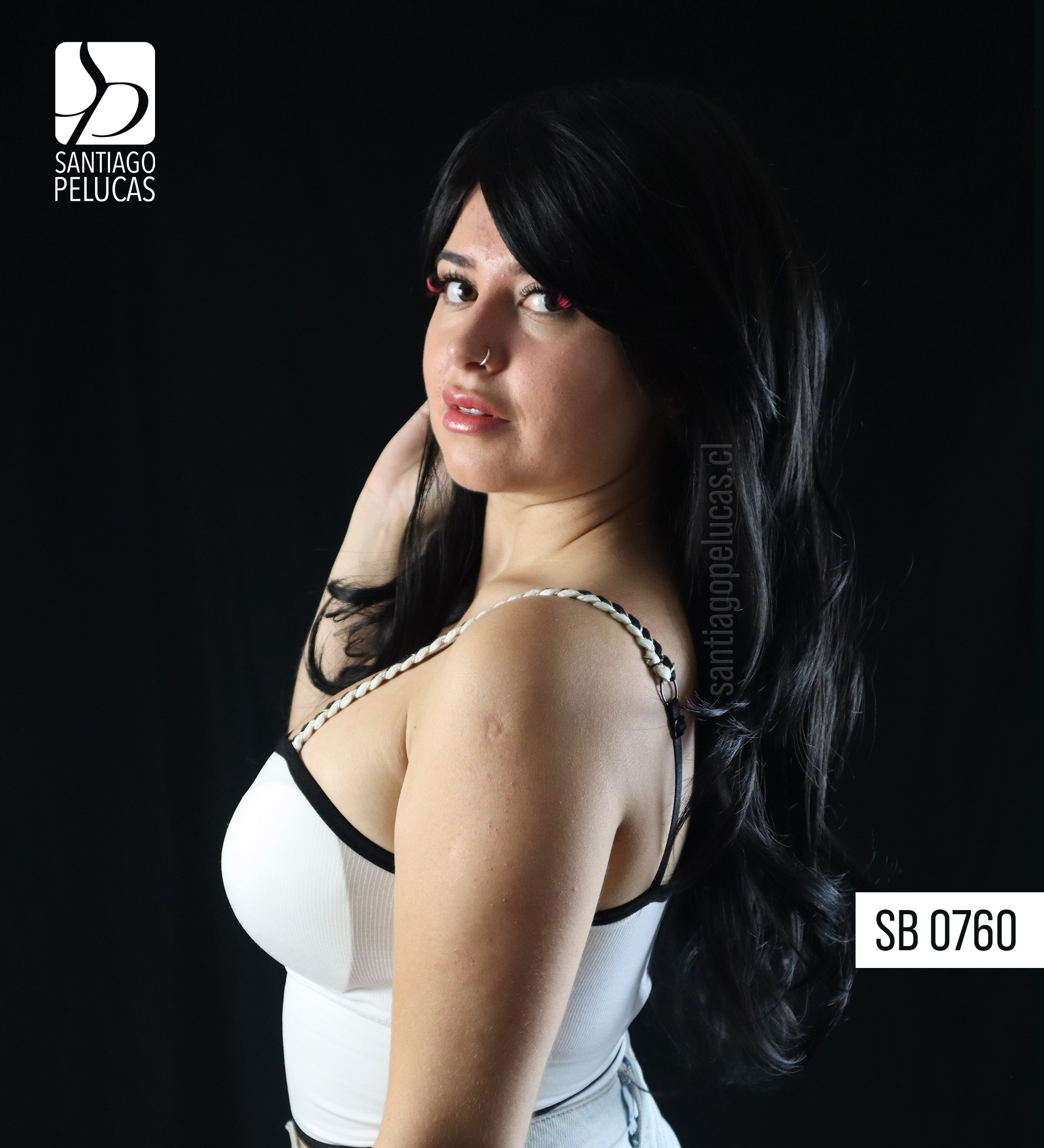 VEST IRENE negro - S